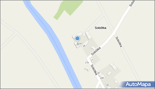 Sobótka, Sobótka, 15, mapa Sobótka