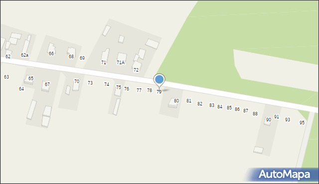 Sobów, Sobów, 79, mapa Sobów