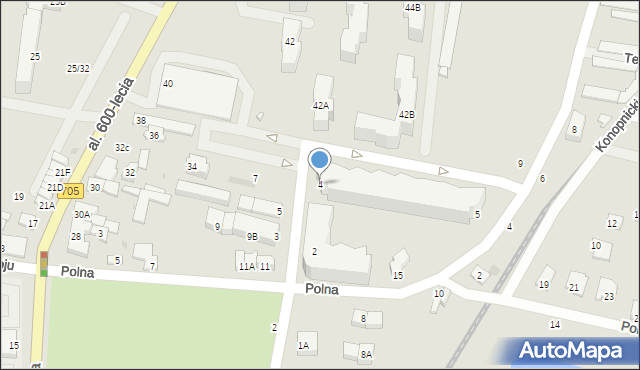 Sochaczew, Sochaczewskiego Aleksandra, 4, mapa Sochaczew