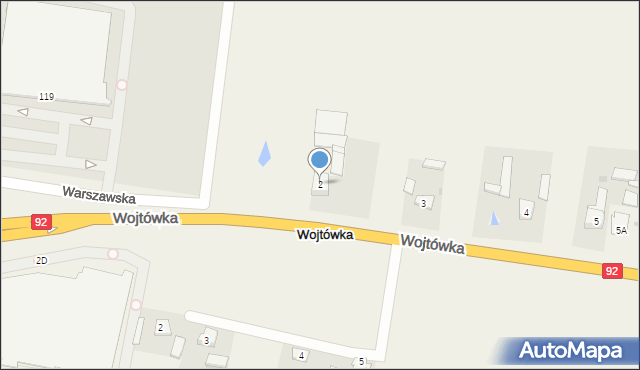 Sochaczew-Wieś, Sochaczew-Wieś, 2, mapa Sochaczew-Wieś