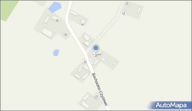 Sochocino-Praga, Sochocino-Praga, 17, mapa Sochocino-Praga