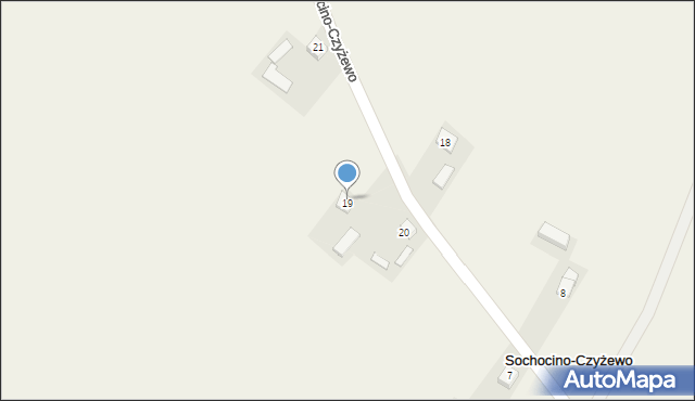 Sochocino-Praga, Sochocino-Praga, 23, mapa Sochocino-Praga