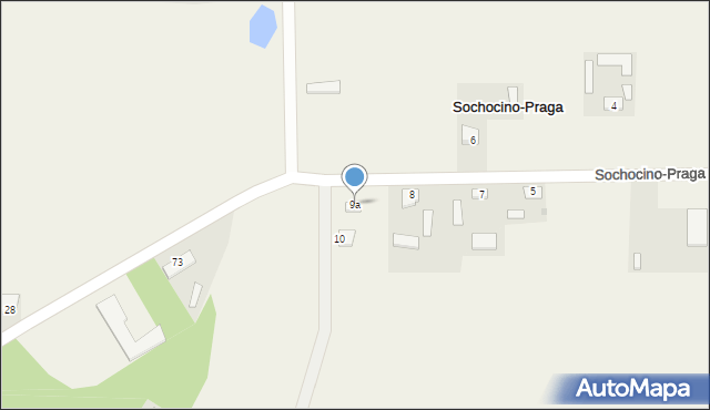 Sochocino-Praga, Sochocino-Praga, 9a, mapa Sochocino-Praga
