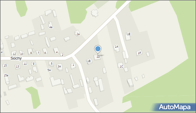 Sochy, Sochy, 1D, mapa Sochy