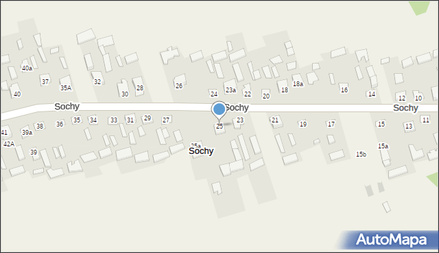 Sochy, Sochy, 25, mapa Sochy
