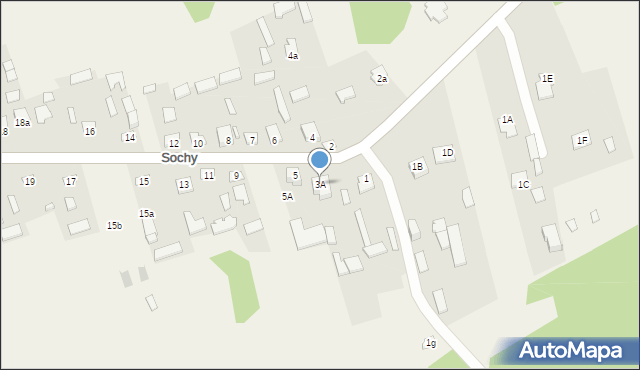Sochy, Sochy, 3A, mapa Sochy