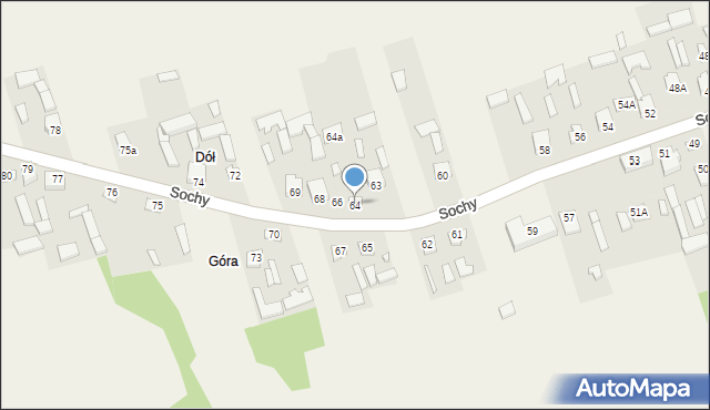 Sochy, Sochy, 64, mapa Sochy