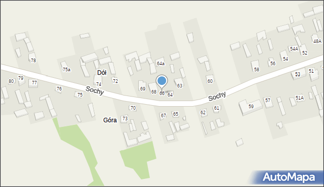 Sochy, Sochy, 66, mapa Sochy