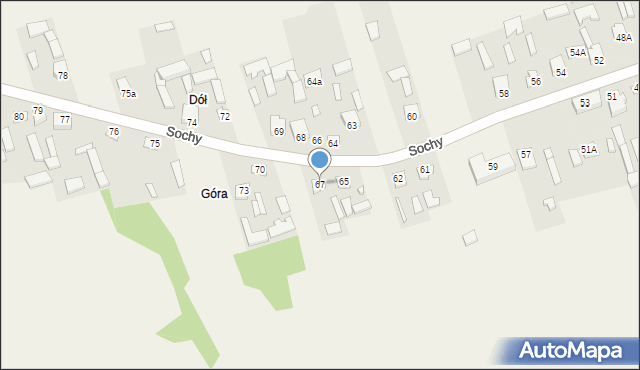 Sochy, Sochy, 67, mapa Sochy