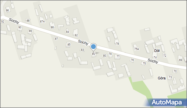 Sochy, Sochy, 81, mapa Sochy