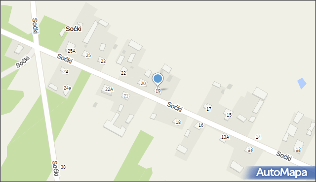 Soćki, Soćki, 19, mapa Soćki