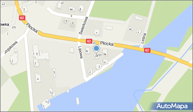 Soczewka, Soczewka, 18, mapa Soczewka