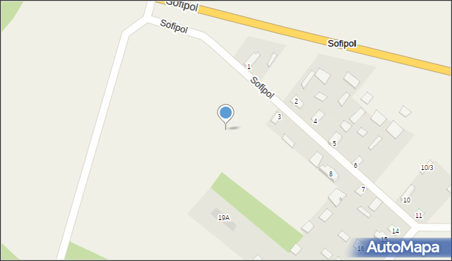 Sofipol, Sofipol, 1a, mapa Sofipol