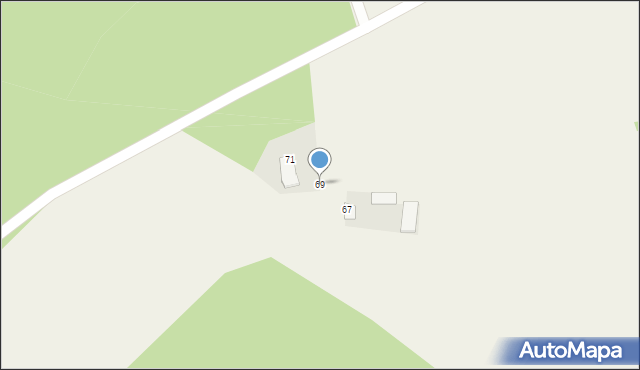 Sojczyn Borowy, Sojczyn Borowy, 69, mapa Sojczyn Borowy