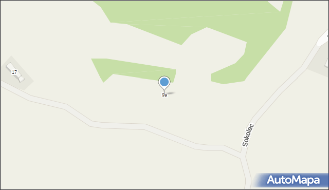 Sokolec, Sokolec, 9a, mapa Sokolec