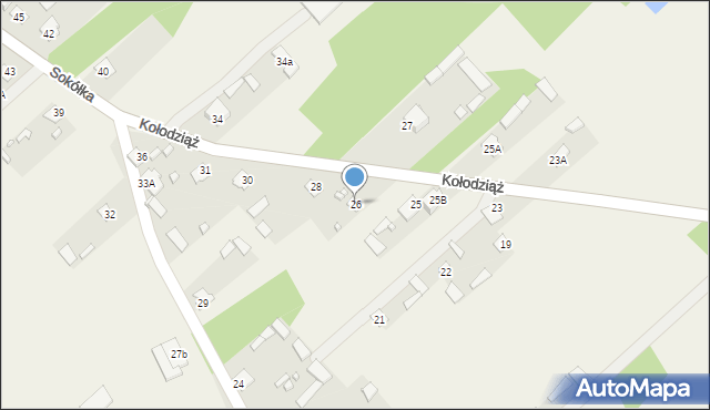 Sokółka, Sokółka, 26, mapa Sokółka