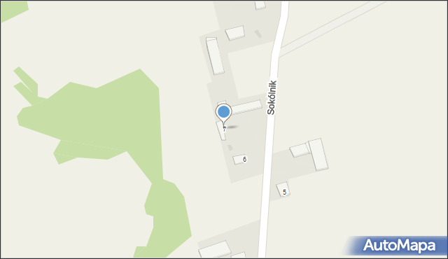 Sokólnik, Sokólnik, 7, mapa Sokólnik