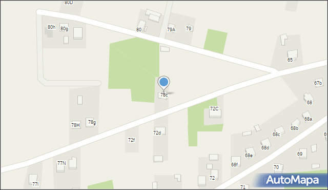 Sokołów Górny, Sokołów Górny, 78c, mapa Sokołów Górny
