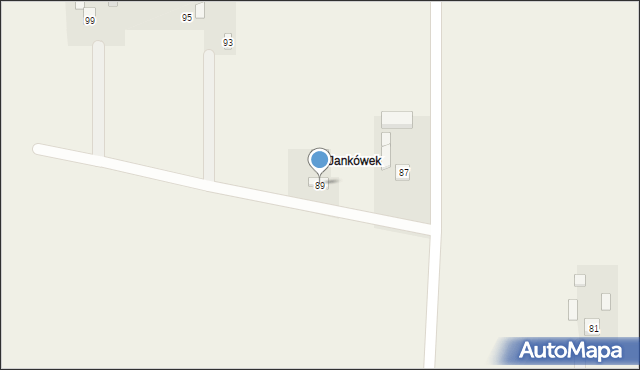 Sokołówek, Sokołówek, 89, mapa Sokołówek