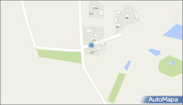 Sokołowice, Sokołowice, 102, mapa Sokołowice