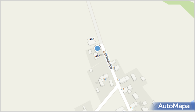 Sokołowice, Sokołowice, 46c, mapa Sokołowice