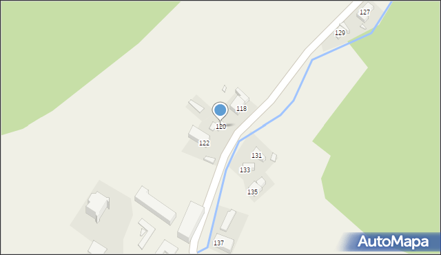 Sokołowiec, Sokołowiec, 120, mapa Sokołowiec