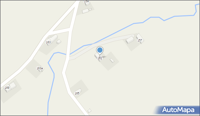 Sokołowiec, Sokołowiec, 161, mapa Sokołowiec