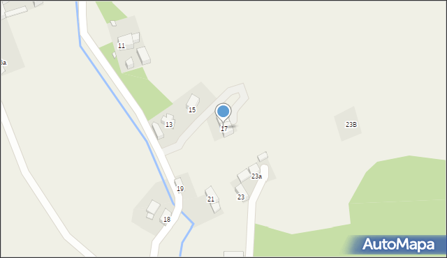 Sokołowiec, Sokołowiec, 17, mapa Sokołowiec