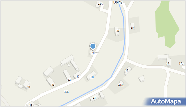 Sokołowiec, Sokołowiec, 26, mapa Sokołowiec