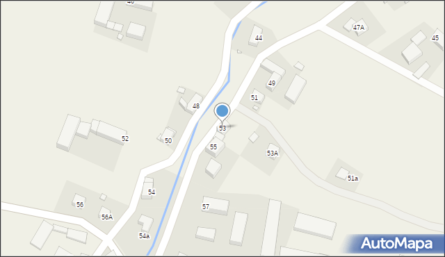 Sokołowiec, Sokołowiec, 53, mapa Sokołowiec