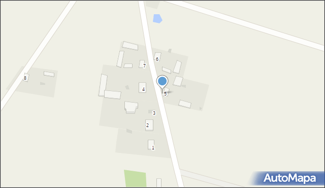 Sokołowo, Sokołowo, 5a, mapa Sokołowo