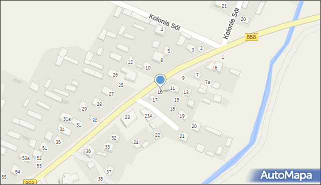 Sól, Sól, 16, mapa Sól