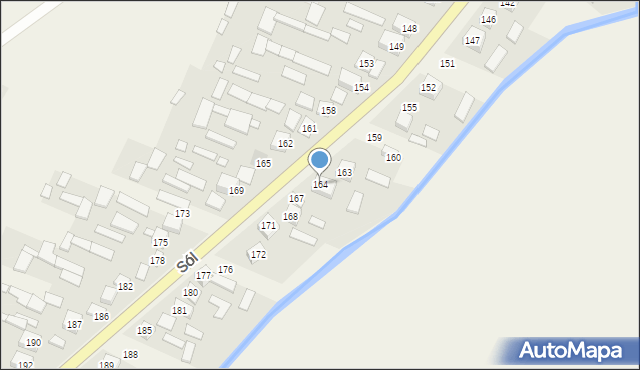 Sól, Sól, 164, mapa Sól