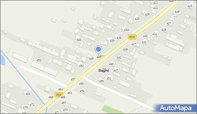 Sól, Sól, 445, mapa Sól