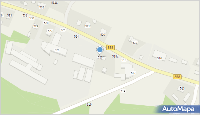 Sól, Sól, 523, mapa Sól