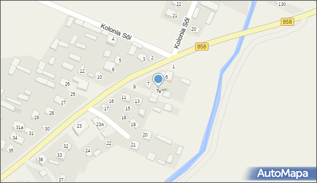 Sól, Sól, 7a, mapa Sól