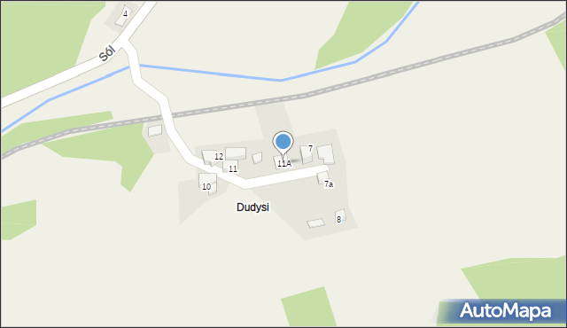 Sól, Sól, 11A, mapa Sól