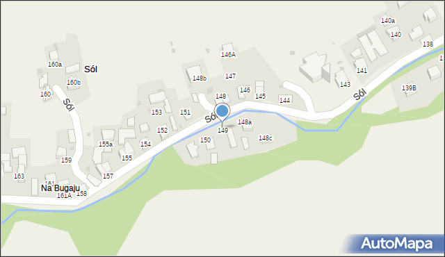 Sól, Sól, 149, mapa Sól