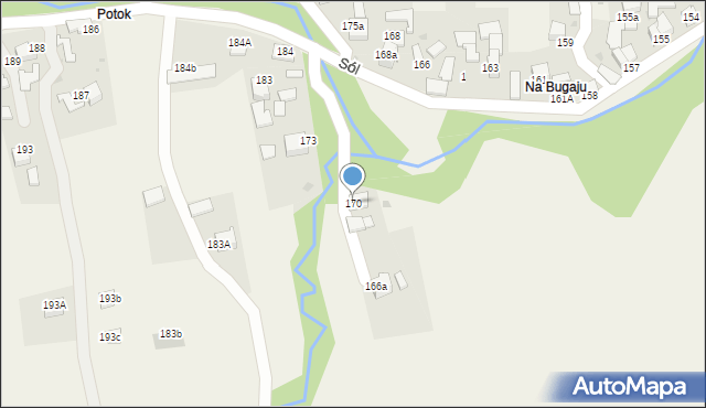 Sól, Sól, 170, mapa Sól