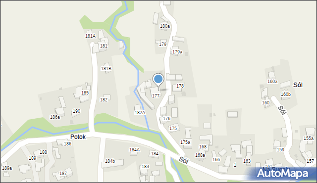 Sól, Sól, 177a, mapa Sól
