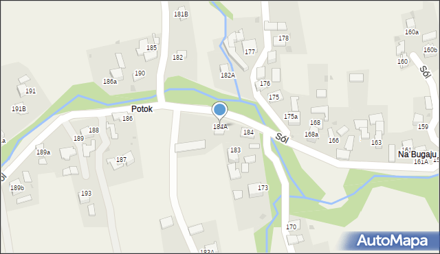 Sól, Sól, 184A, mapa Sól