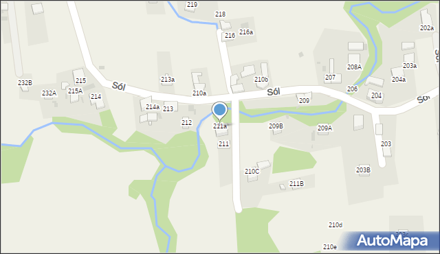 Sól, Sól, 211a, mapa Sól