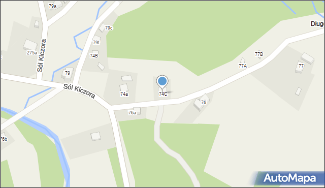 Sól, Sól, 74C, mapa Sól