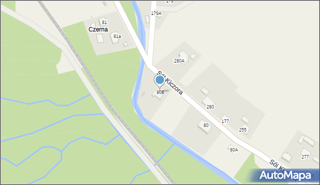 Sól, Sól, 80B, mapa Sól