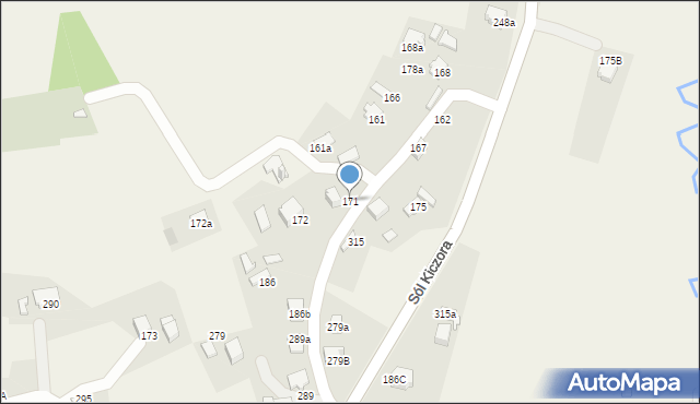 Sól-Kiczora, Sól-Kiczora, 171, mapa Sól-Kiczora