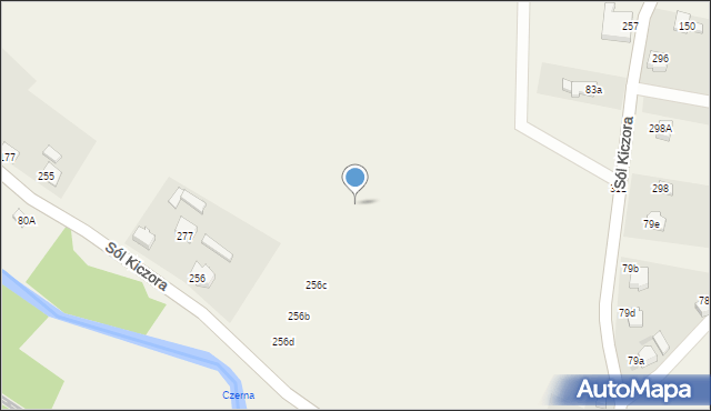 Sól-Kiczora, Sól-Kiczora, 256g, mapa Sól-Kiczora