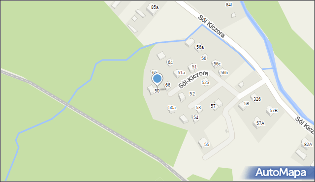 Sól-Kiczora, Sól-Kiczora, 50, mapa Sól-Kiczora