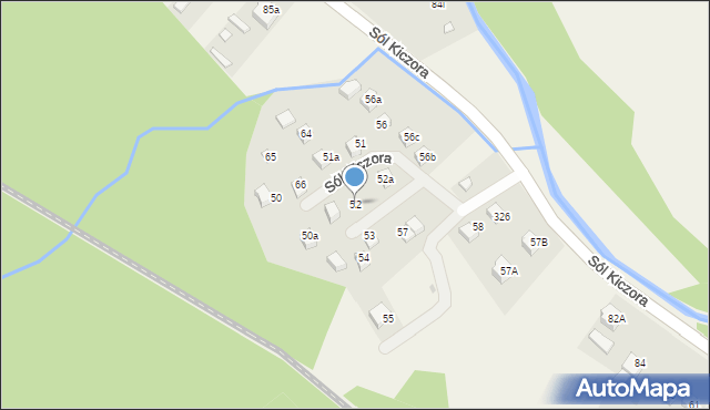 Sól-Kiczora, Sól-Kiczora, 52, mapa Sól-Kiczora