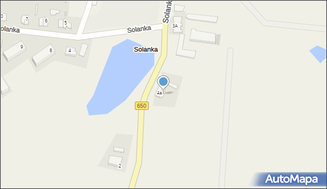 Solanka, Solanka, 4b, mapa Solanka