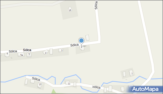 Sólca, Sólca, 2, mapa Sólca
